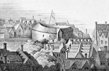 Il primo Globe Theatre o Rose Theatre